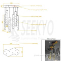 Custom Lamp Fixtures Project custom home decoration porous metal chandelier Supplier